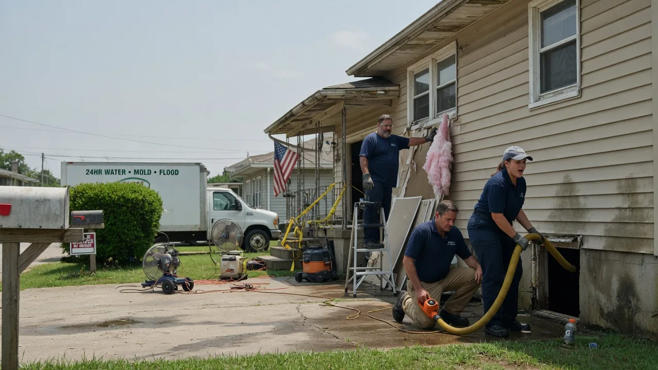 Water Damage Repair in Magnetic Springs, OH near me
